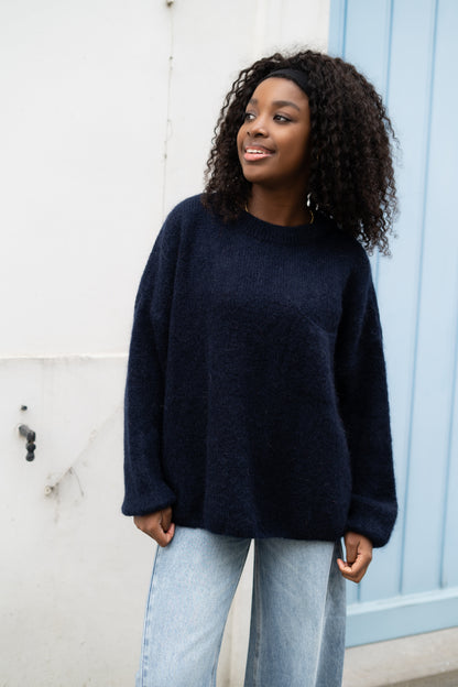 Linette knitwear marine