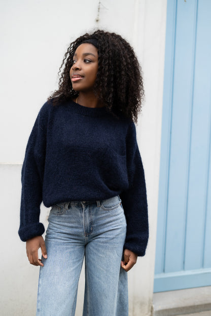 Linette knitwear marine