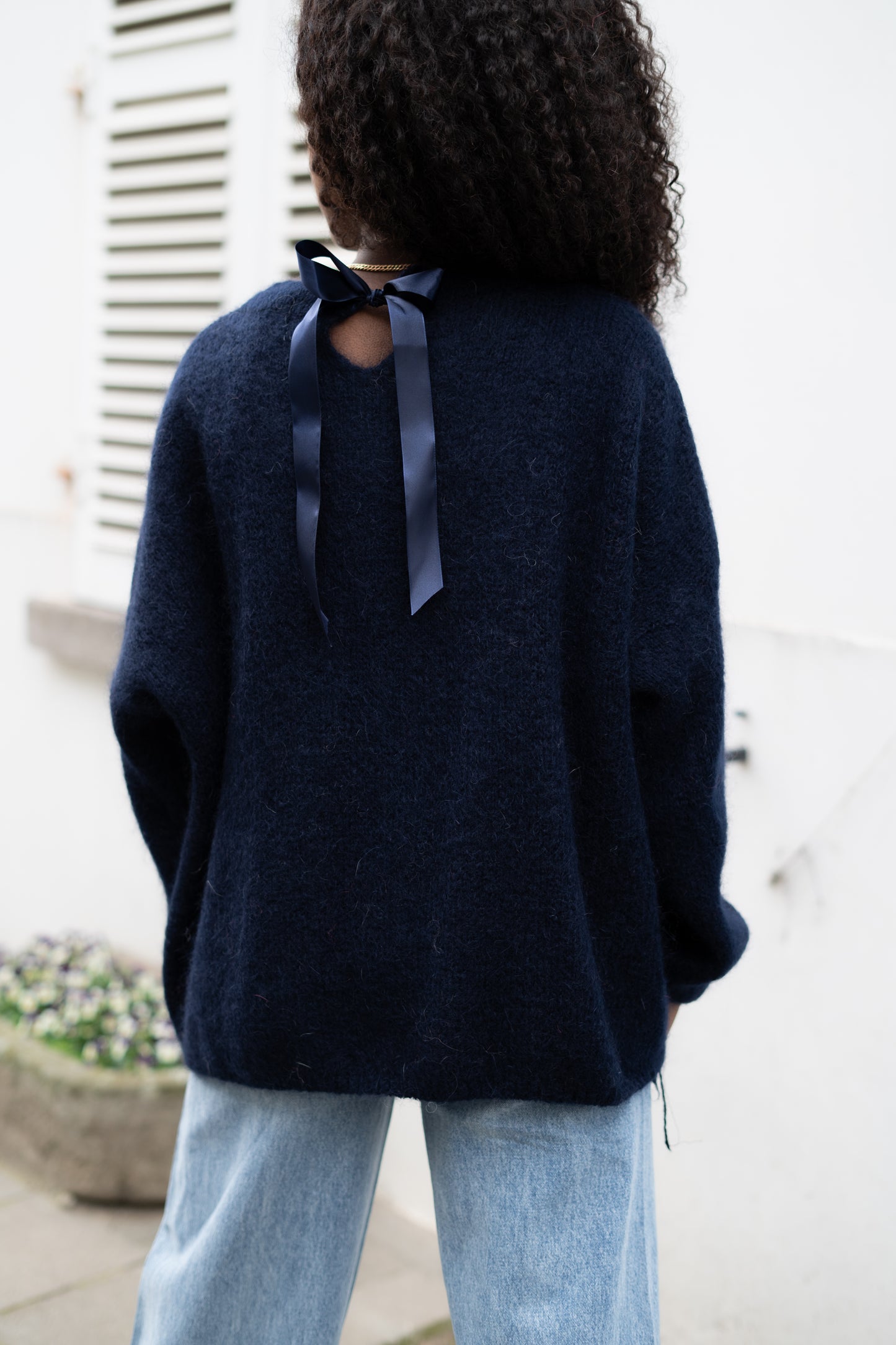 Linette knitwear marine