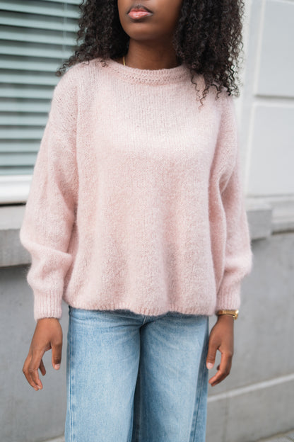 Claire knitwear blush