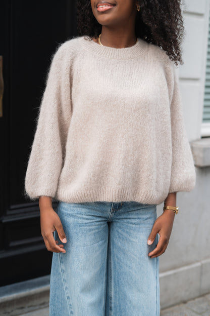 Marie knitwear latté