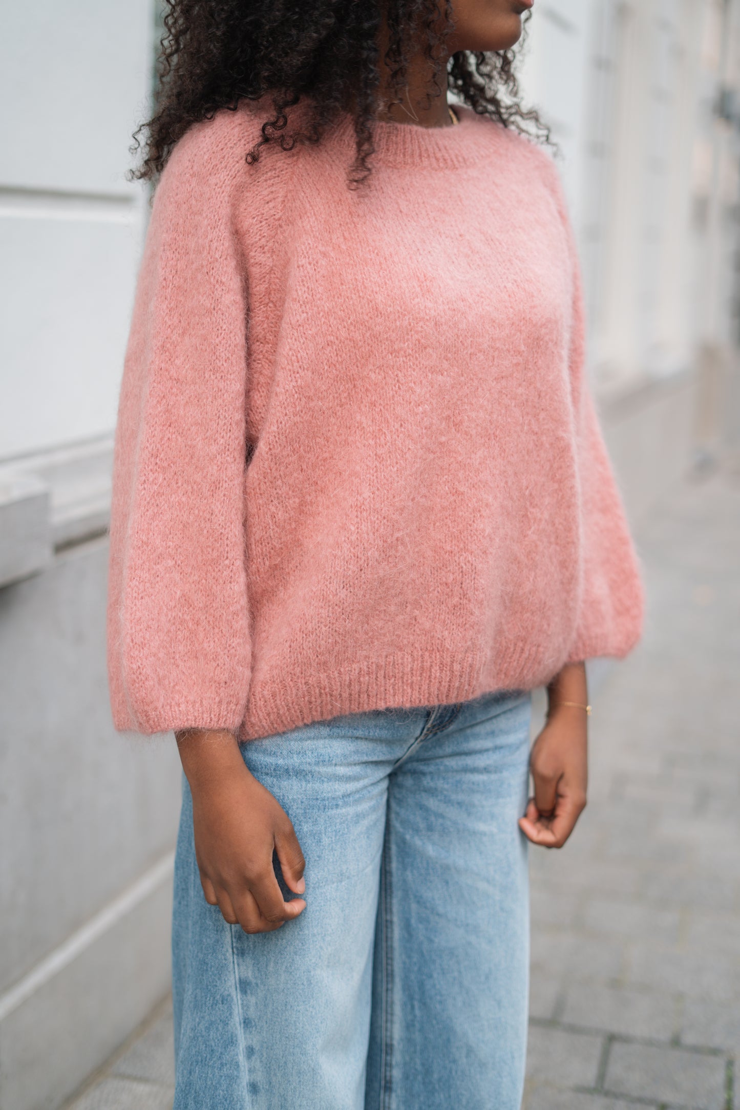 Marie knitwear salmon