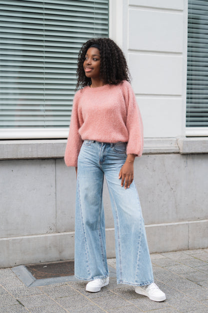 Marie knitwear salmon