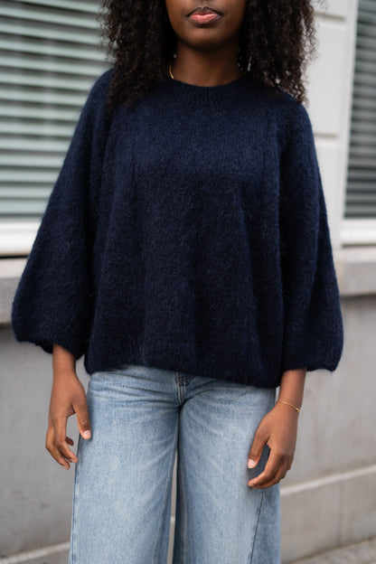 Marie knitwear marine