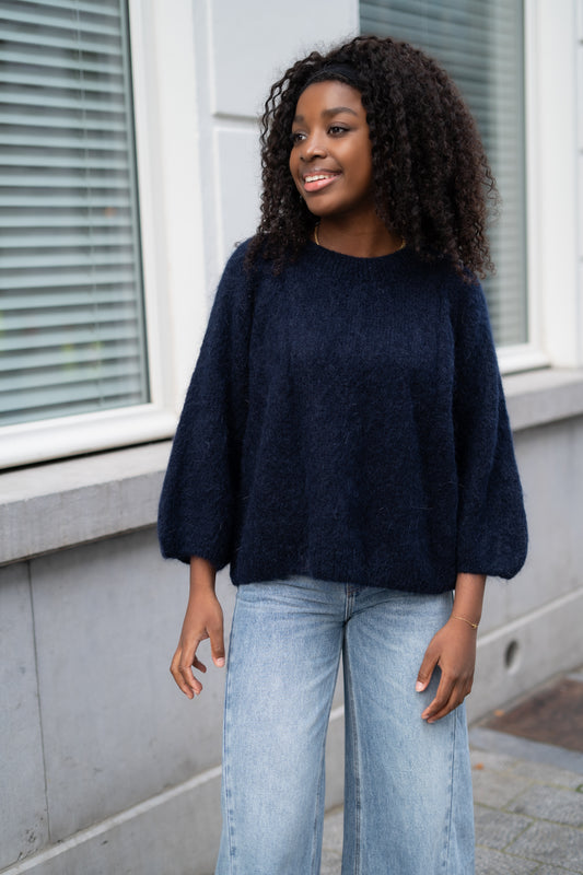 Marie knitwear marine