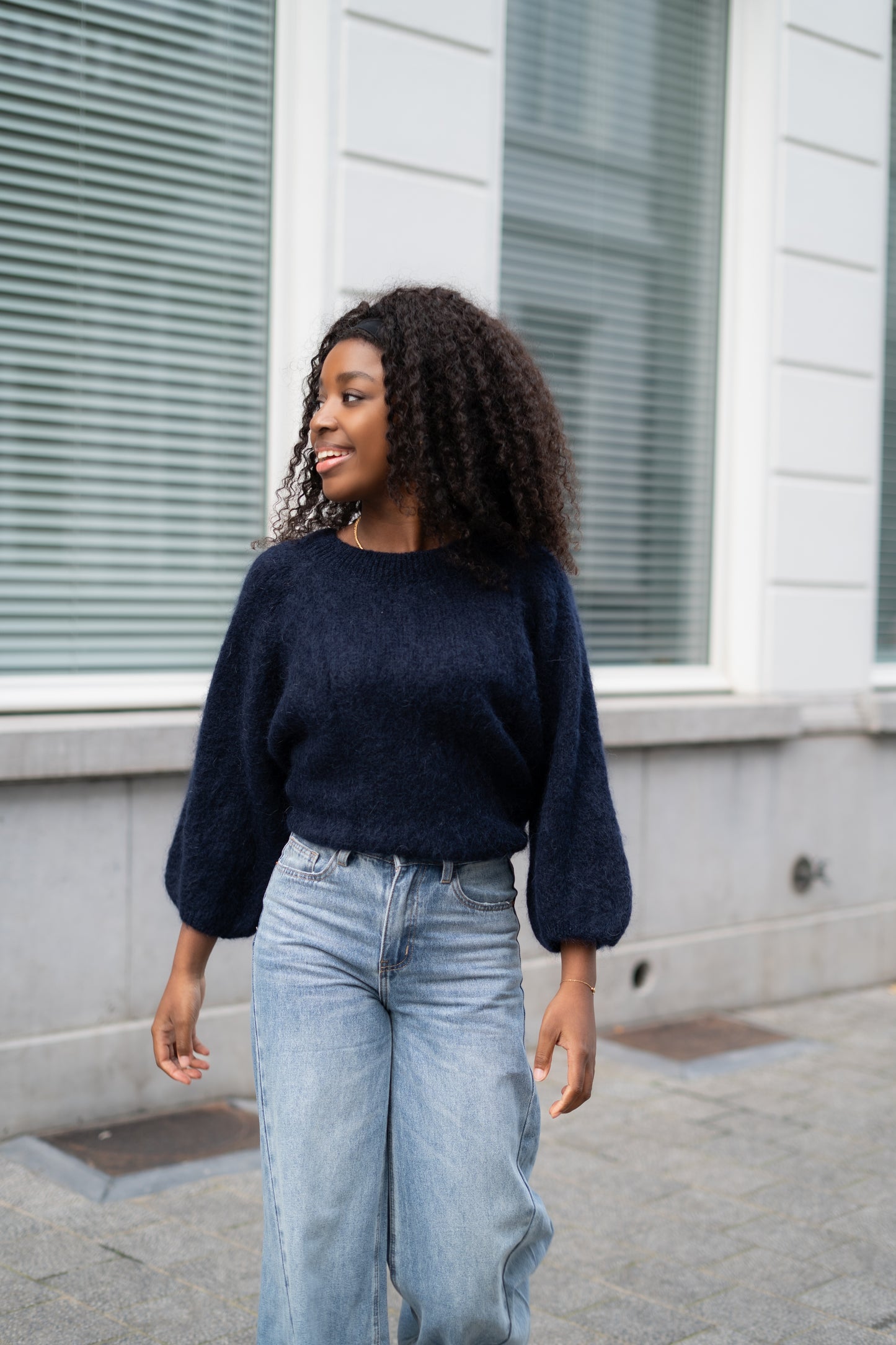 Marie knitwear marine