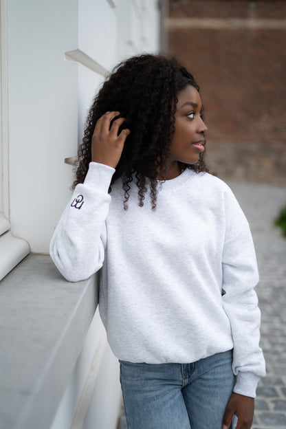 Sarah MC sweater lichtgrijs