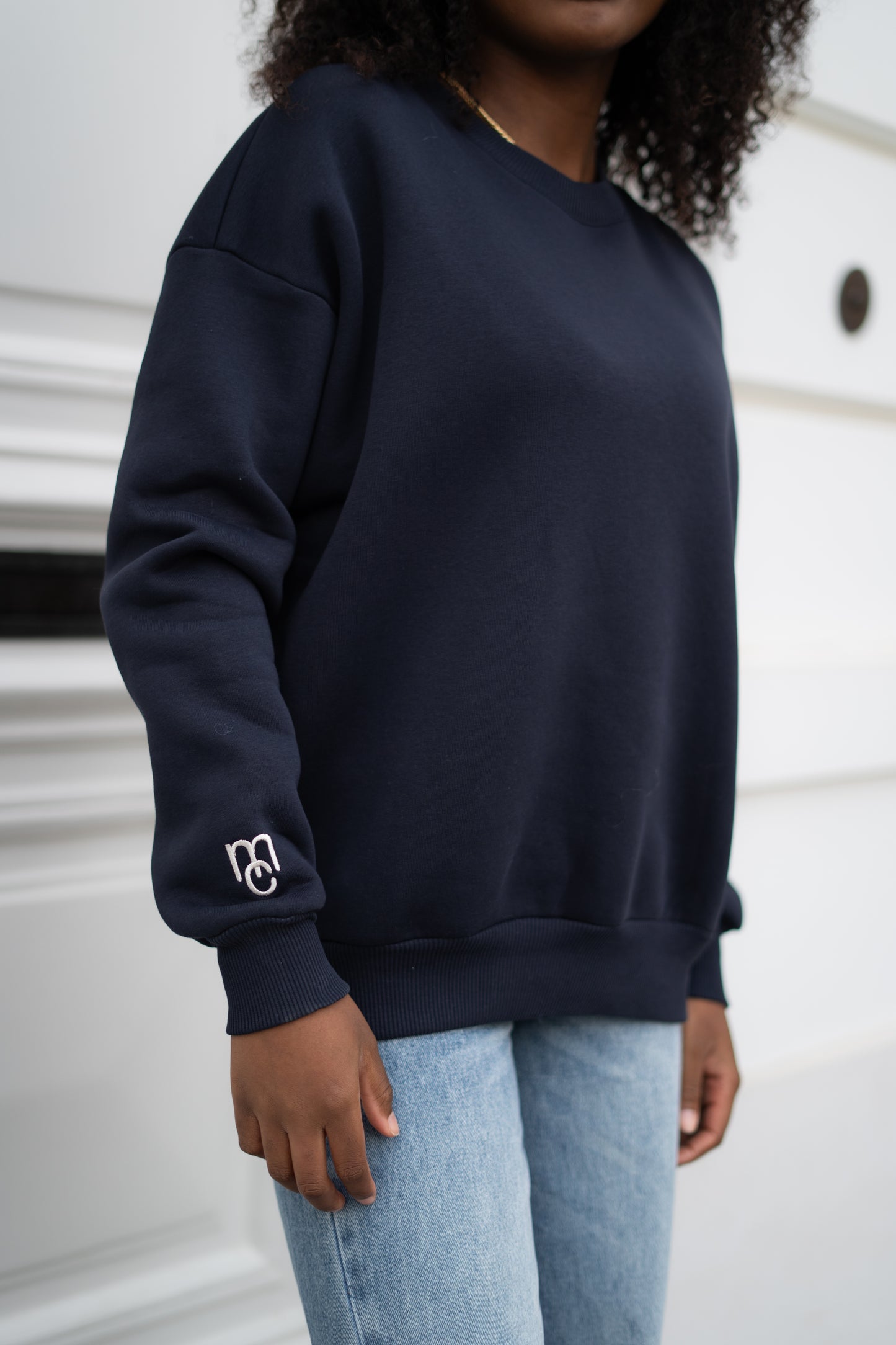 Sarah MC sweater marine