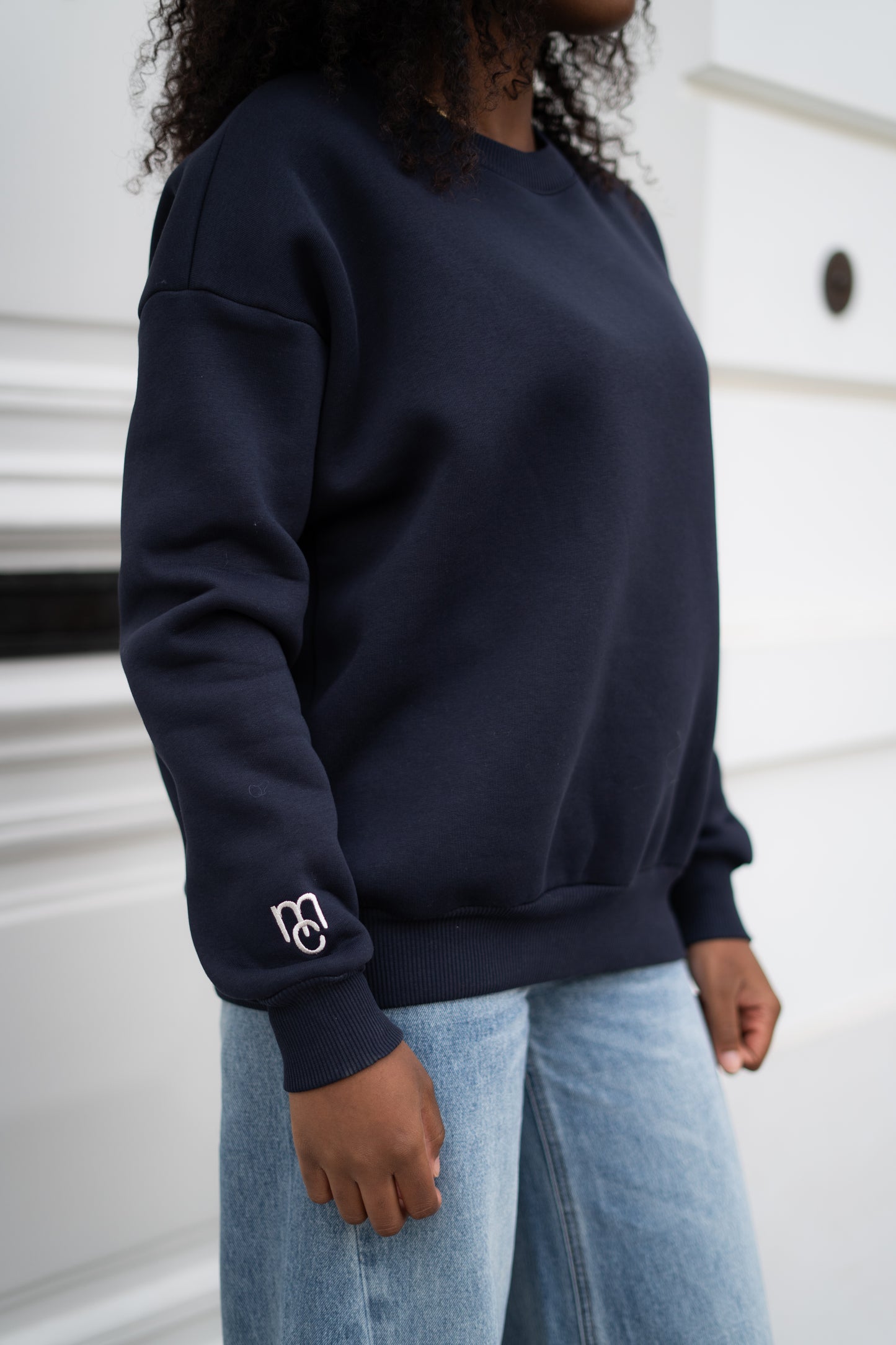 Sarah MC sweater marine