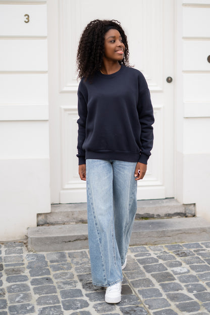 Sarah MC sweater marine