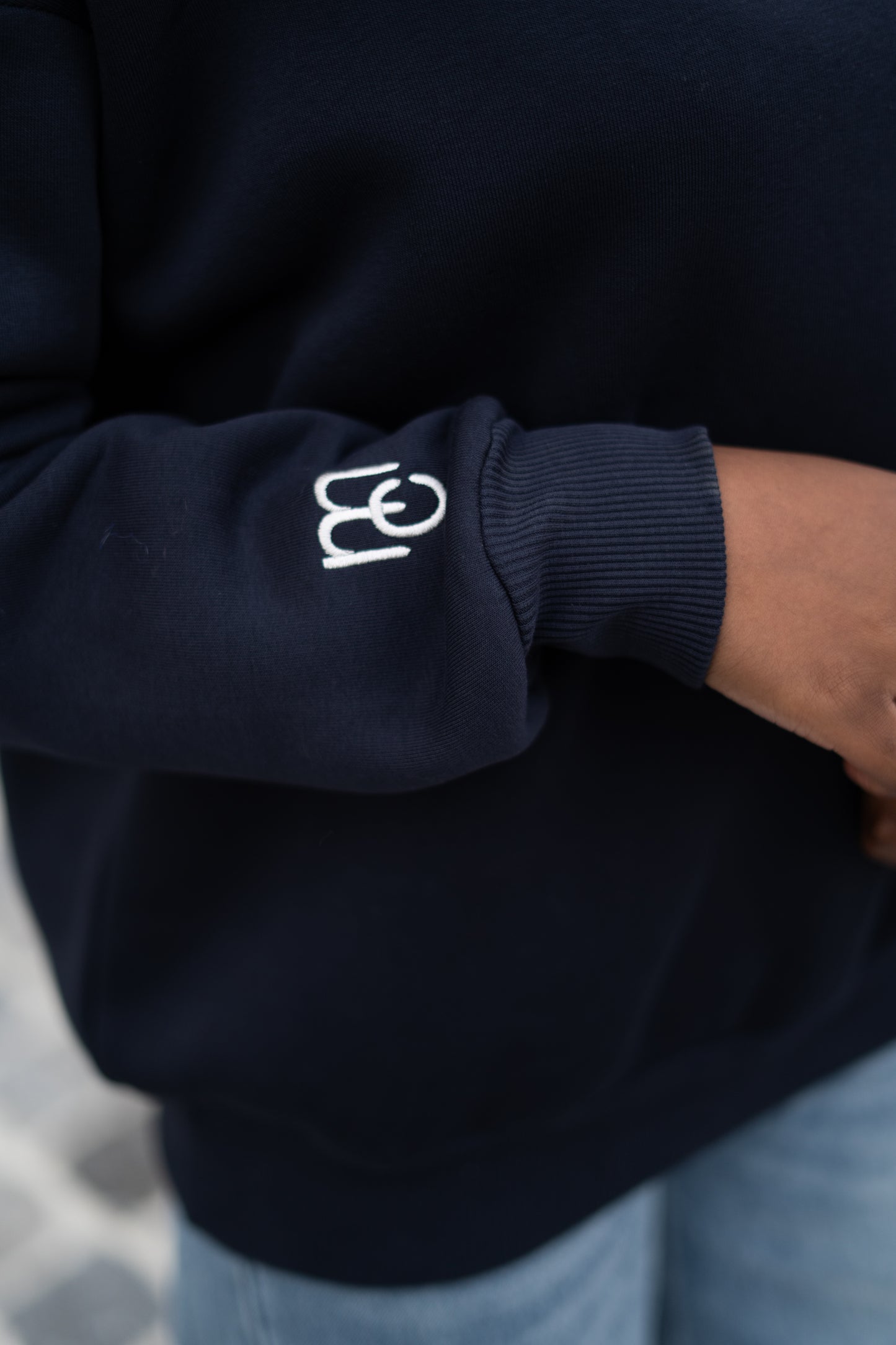 Sarah MC sweater marine