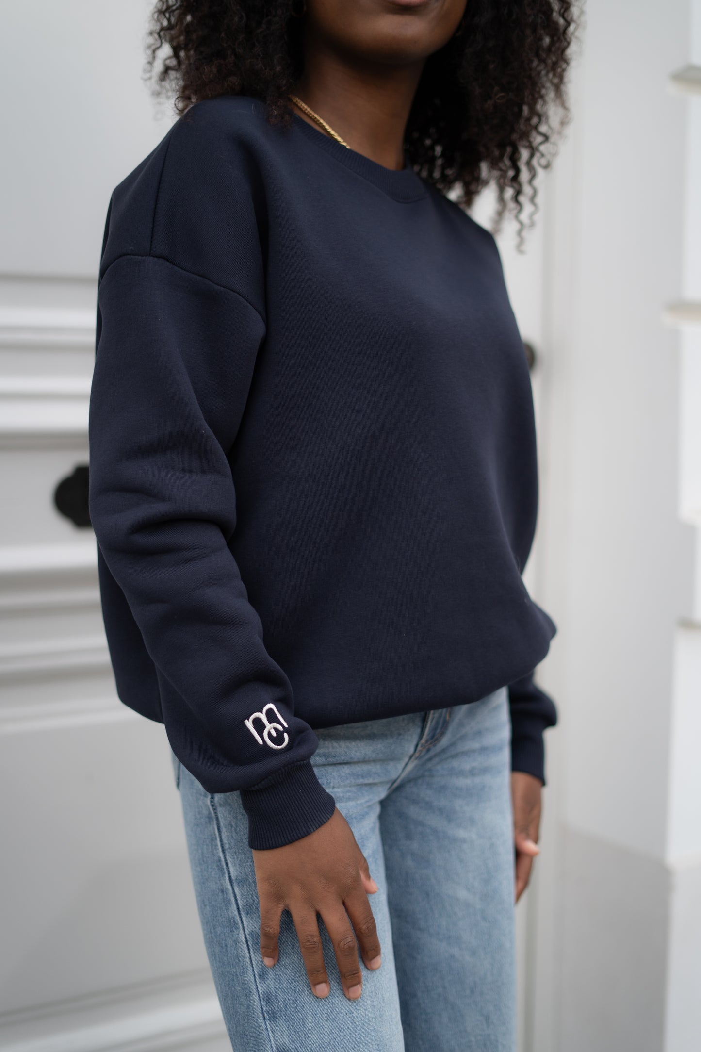 Sarah MC sweater marine