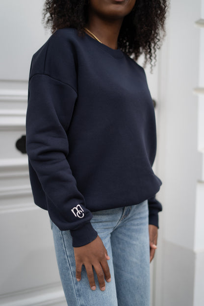 Sarah MC sweater marine