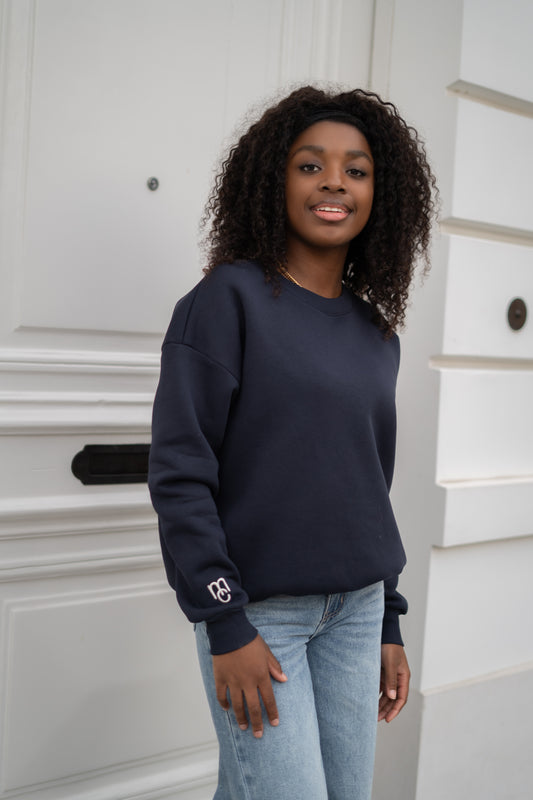 Sarah MC sweater marine