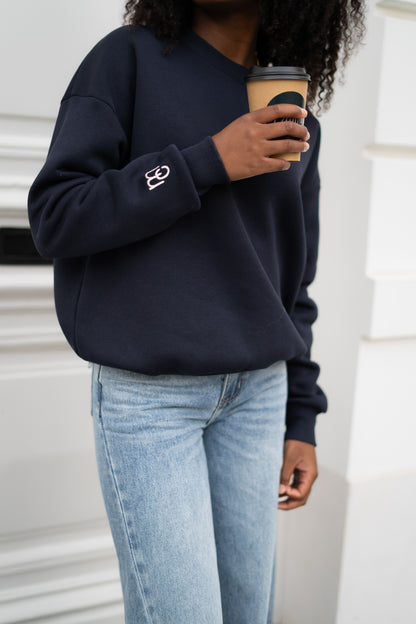 Sarah MC sweater marine