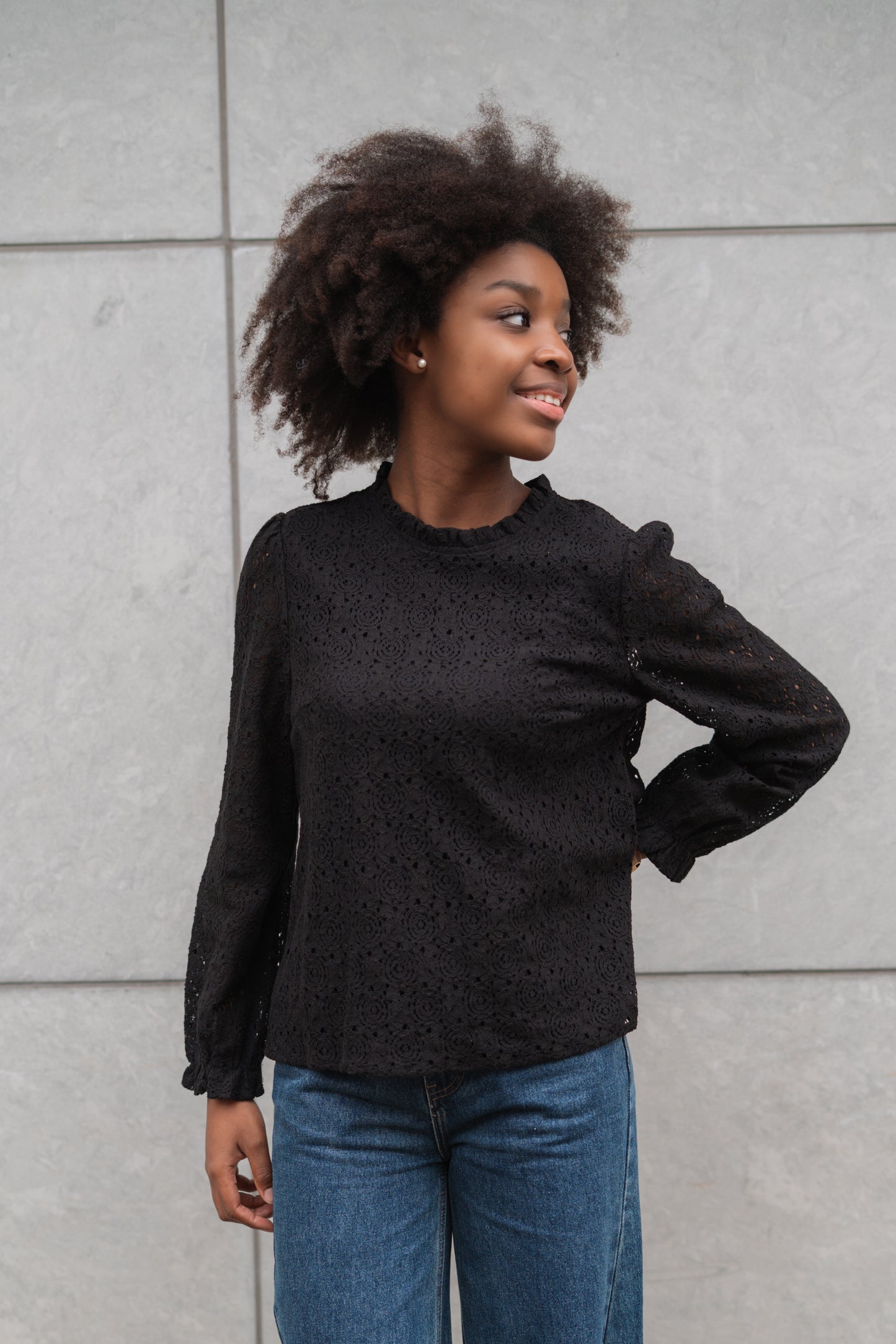 Hélène blouse zwart