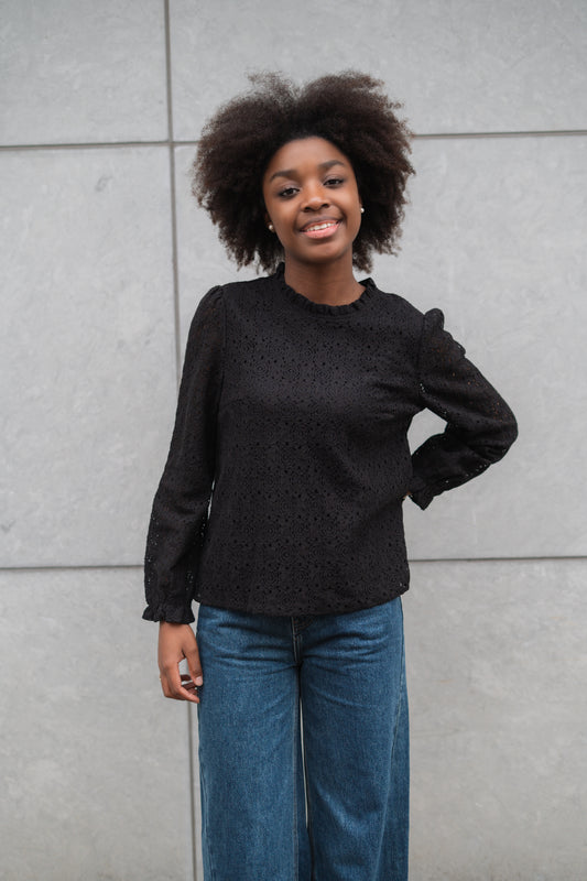 Hélène blouse zwart