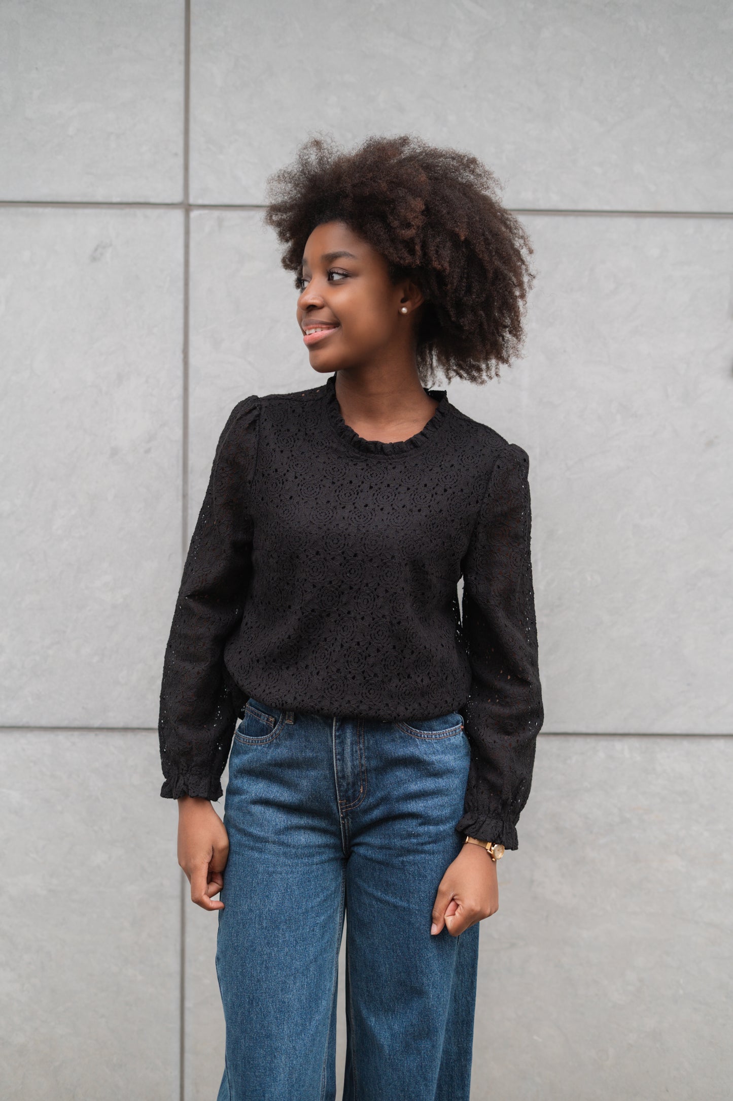 Hélène blouse zwart