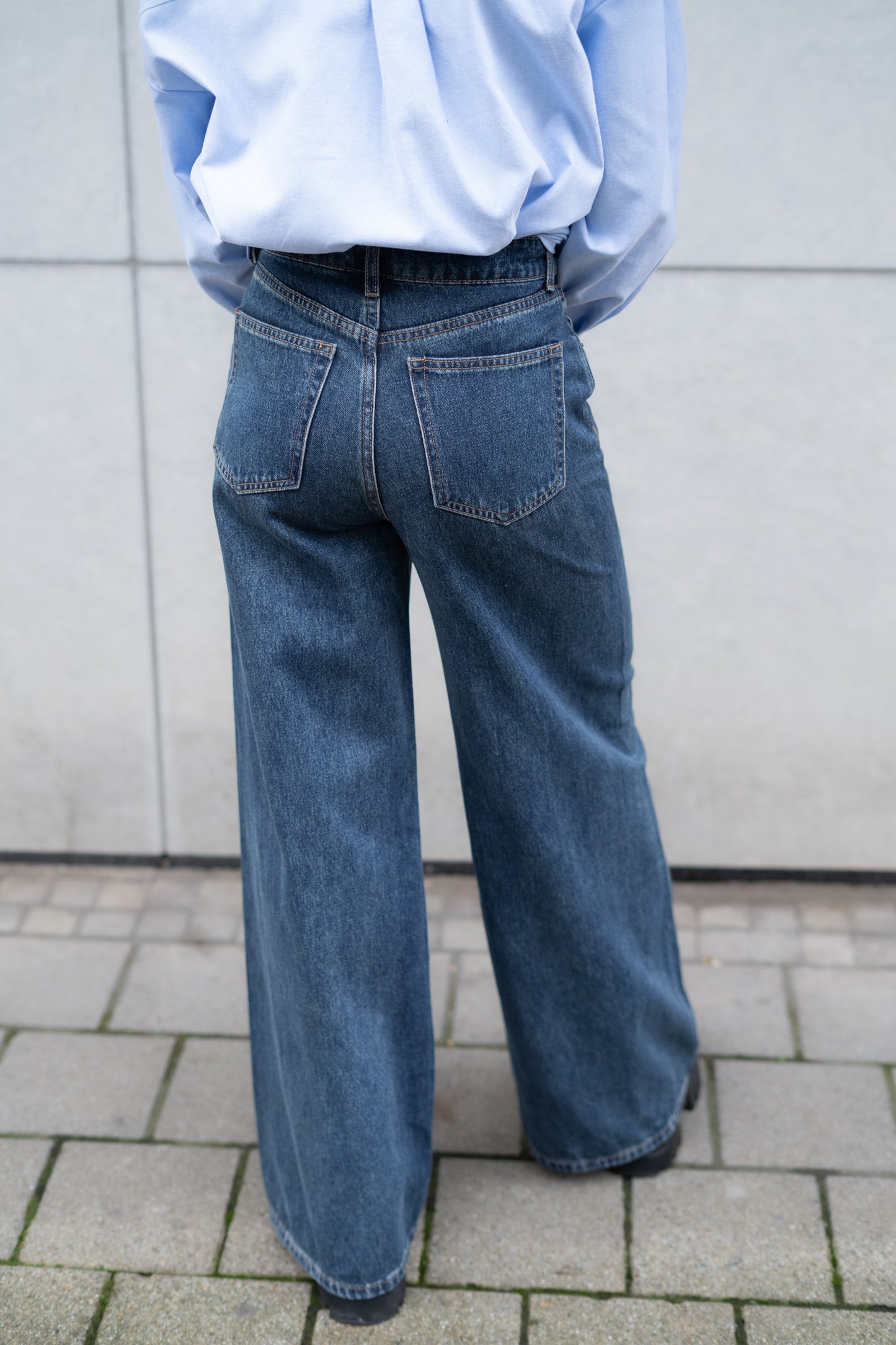 Barnes jeans donkerblauw