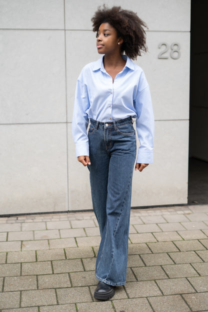 Barnes jeans donkerblauw