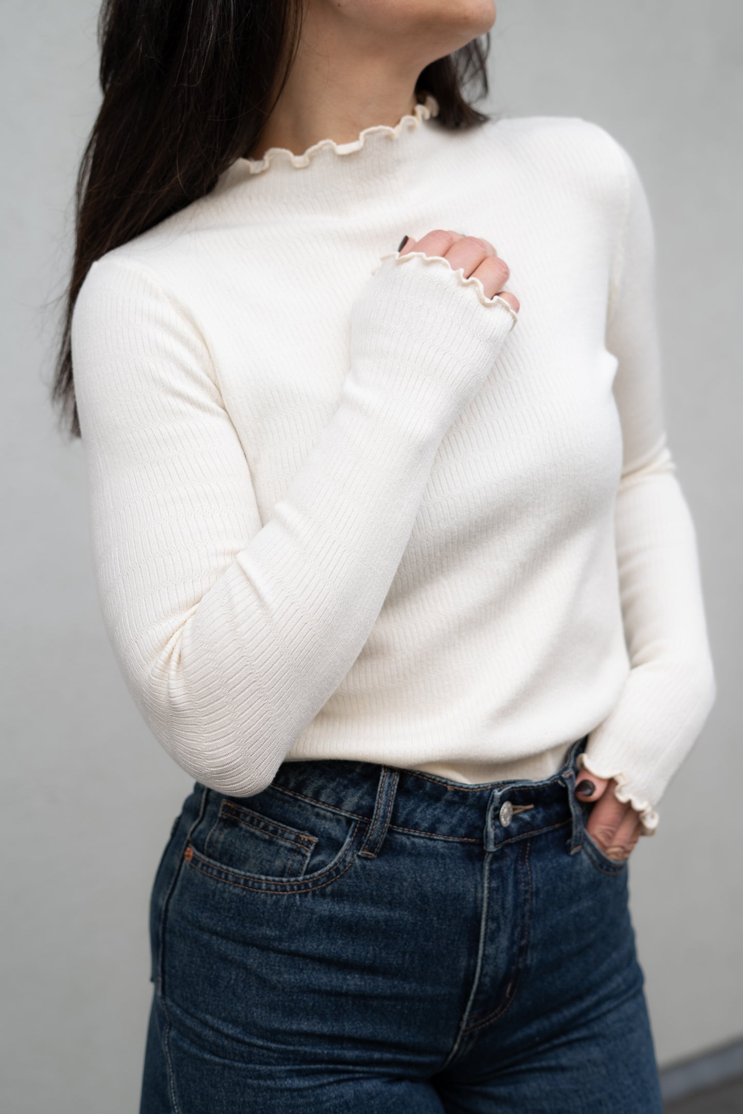 Manon souspull beige