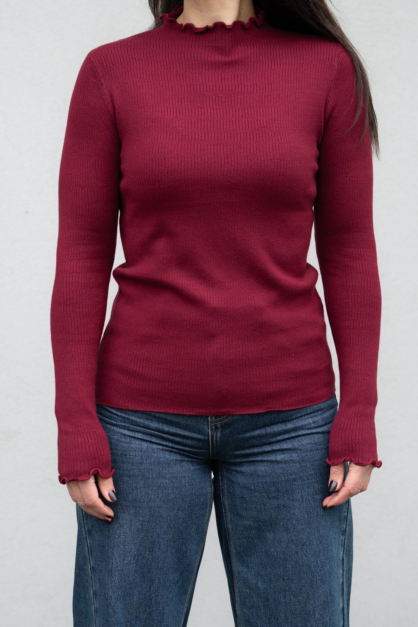 Manon souspull burgundy