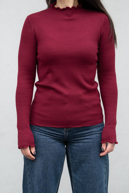 Manon souspull burgundy