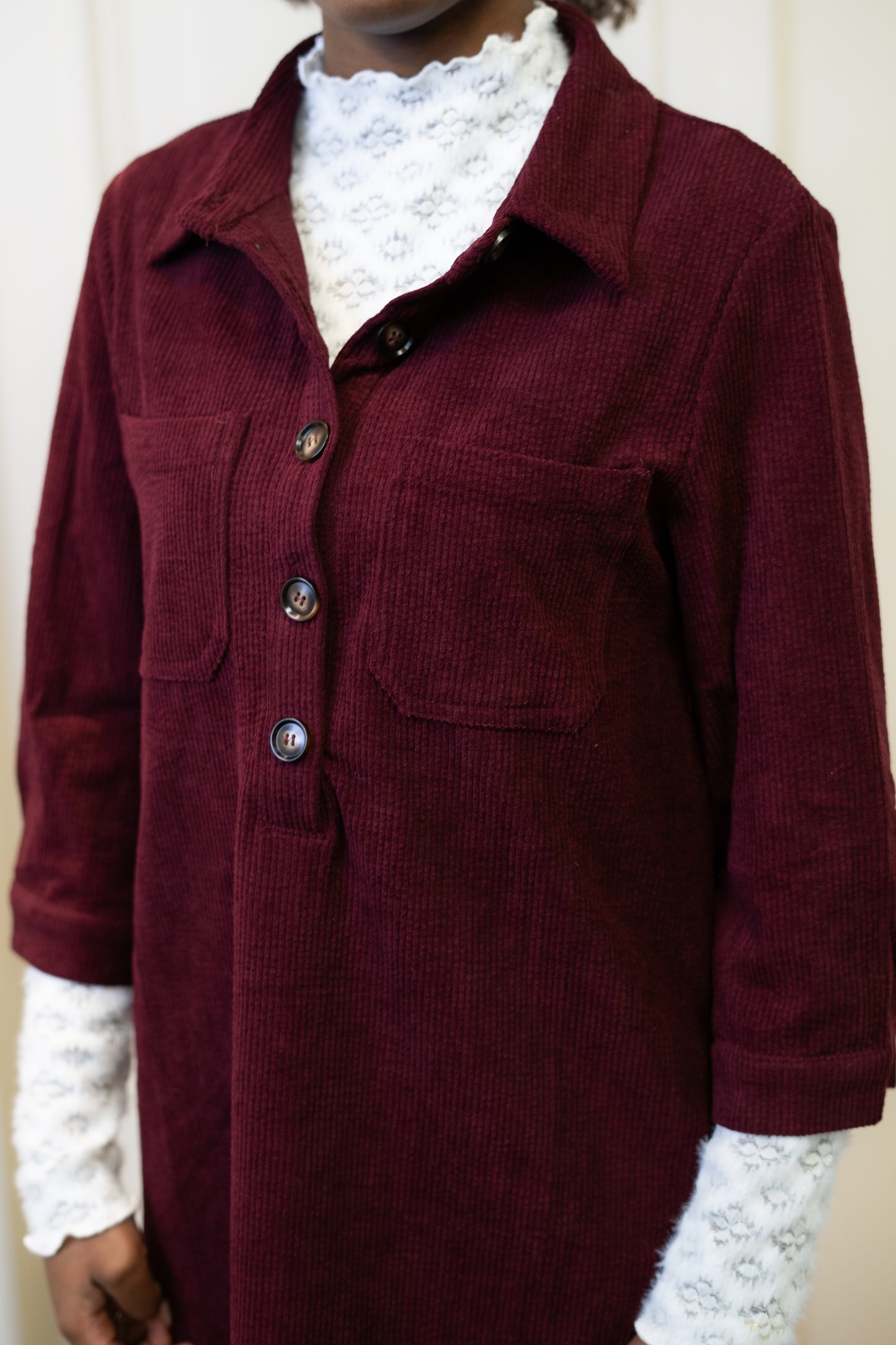 Ophélie jurk bordeaux