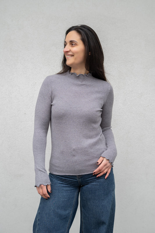 Manon souspull grijs