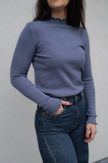 Manon souspull blauw