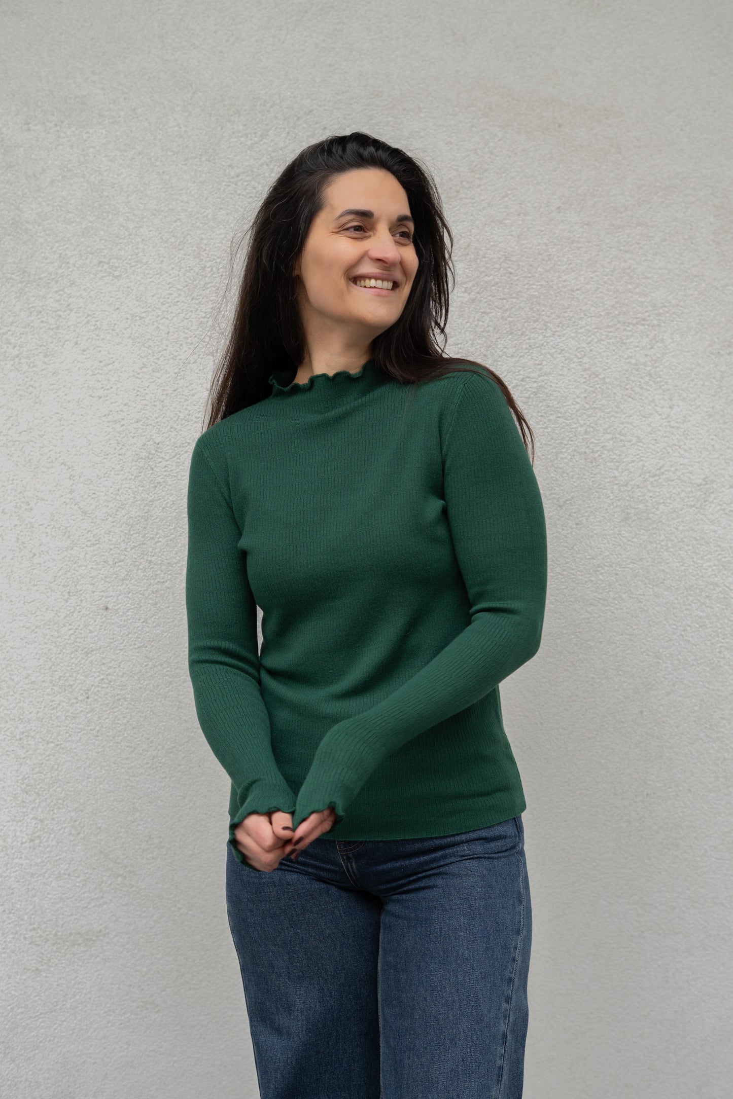 Manon souspull bottle green