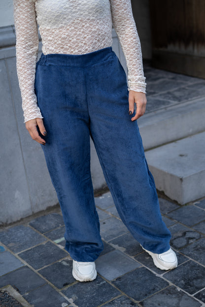 Jade broek blauw