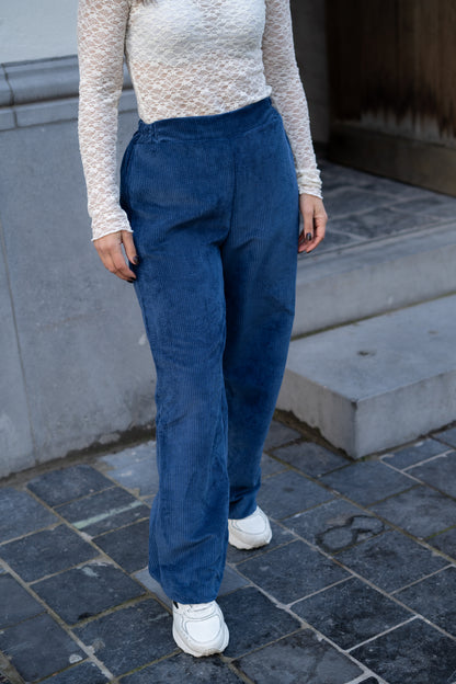 Jade broek blauw