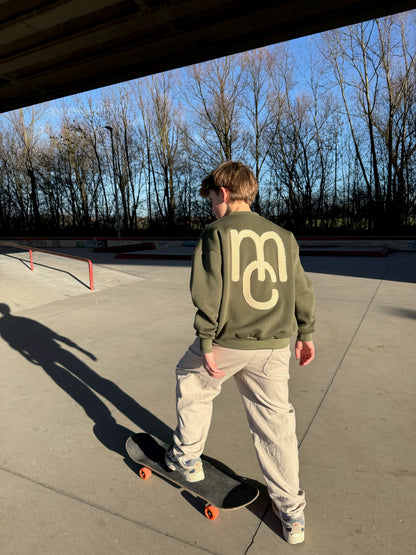 MC sweater kaki/beige