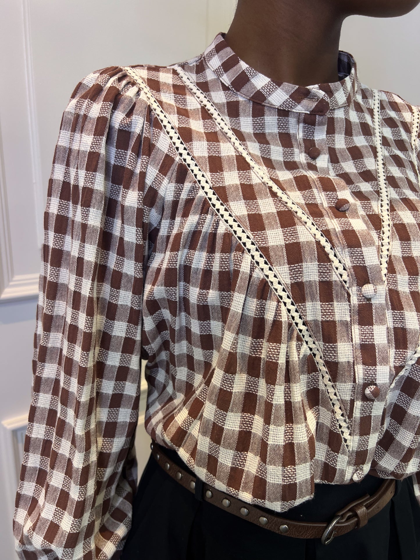 Blouse Esmée choco